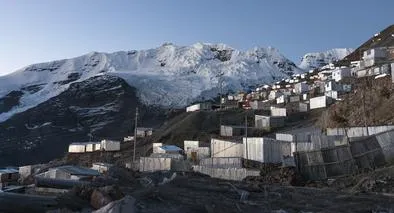 La Rinconada, ciudad más alta del mundo, que está en Perú