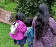 Distrito acompaña a niños y niñas Emberá que están en el Parque Nacional 