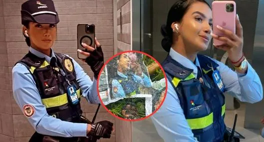 A 'La agente de tránsito más hermosa' le habrían hecho brujería: hay foto