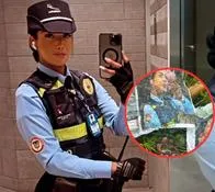 A 'La agente de tránsito más hermosa' le habrían hecho brujería: hay foto