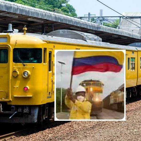 Foto de tren y de tren del Cerrejón, en nota de cuál es el tren más largo de Sudamérica: esta en Colombia e impresiona a muchos