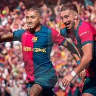 Barcelona acaricia el título de la Liga de España tras vencer al Madrid, vea los goles del clásico
