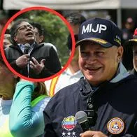 Diosdado Cabello y Gustavo Petro