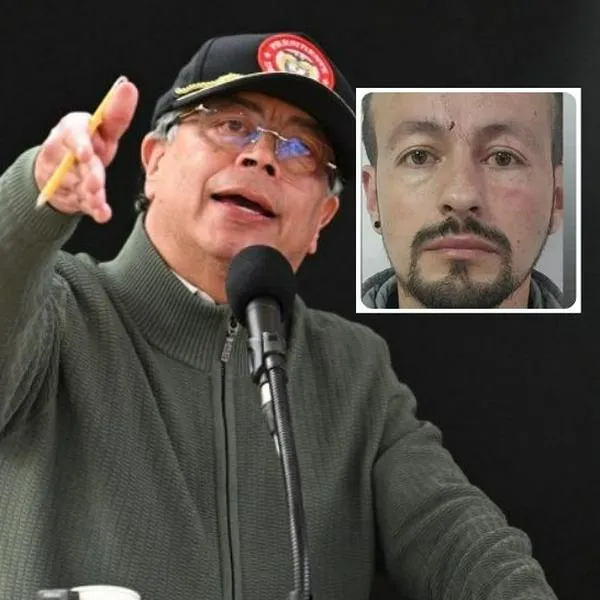 Foto de Gustavo Petro y Freddy Castellanos, en nota de Gustavo Petro sobre Freddy Castellanos, profesor acusado de abuso en jardín ICBF