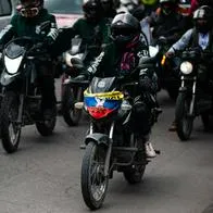 Foto de motociclistas, en nota de cuándo la policía puede inmovilizar moto en Colombia: esto cuesta la multa 2025