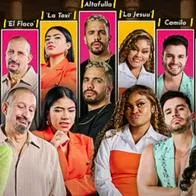 Participantes de 'La casa de los famosos' / Instagram: @lacasadelosfamososcolombia1