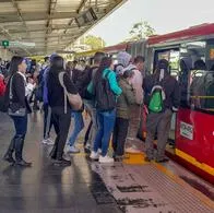Trancones en Transmilenio