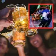 Mujer golpeó a administradora de bar en Bogotá por no ponerle una canción