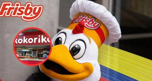 Kokoriko le cacareó a su rival Frisby y salió con detallazo con la marca, que tiene una disputa legal en España con otro negocio que intenta usurpar imagen