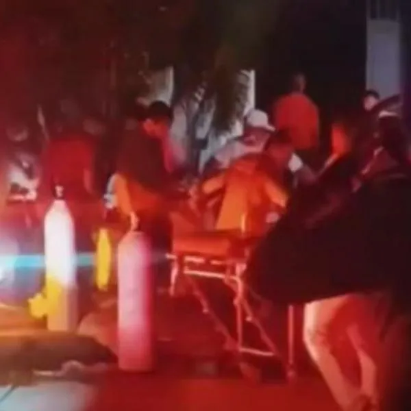 Así se vio la clínica en Montería donde ocurrió un incendio que obligó a la evacuación de pacientes
