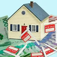 Imagen de referencia de compra de vivienda y billetes de Colombia, en nota sobre subsidio de vivienda en Medellín