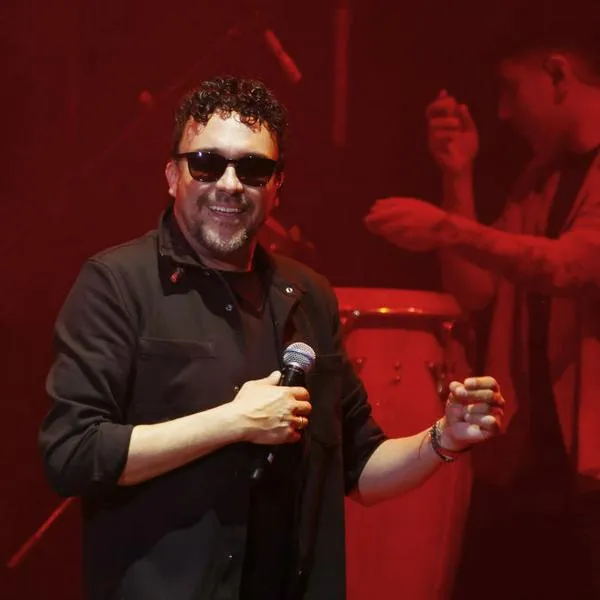 Andrés Cepeda tuvo concierto gratuito en Bogotá.