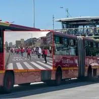 Trancón Bogotá: protesta en la Caracas provoca demoras en Transmilenio hoy