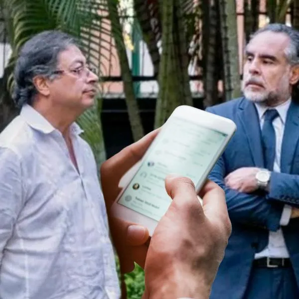 Armando Benedetti y Gustavo Petro