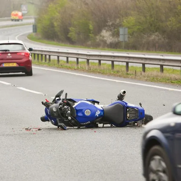 Accidente de moto