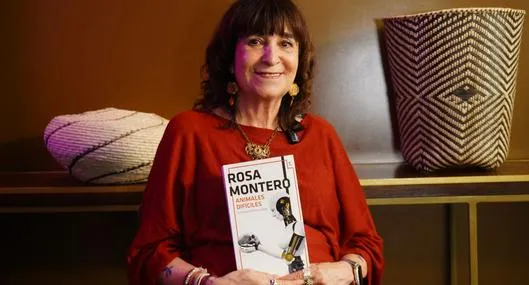 Rosa Montero presenta Animales difíciles; advierte sobre la IA en Leer es bacano