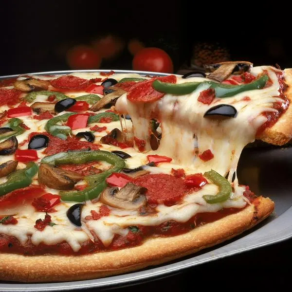 Imagen de referencia de pizza, en nota sobre cuál es la más costosa del mundo