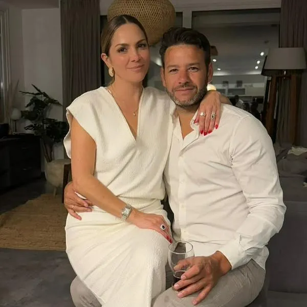 Mábel Cartagena y su esposo, Sebastián Decoud