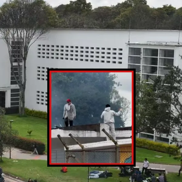 Disturbios en Universidad Nacional. 