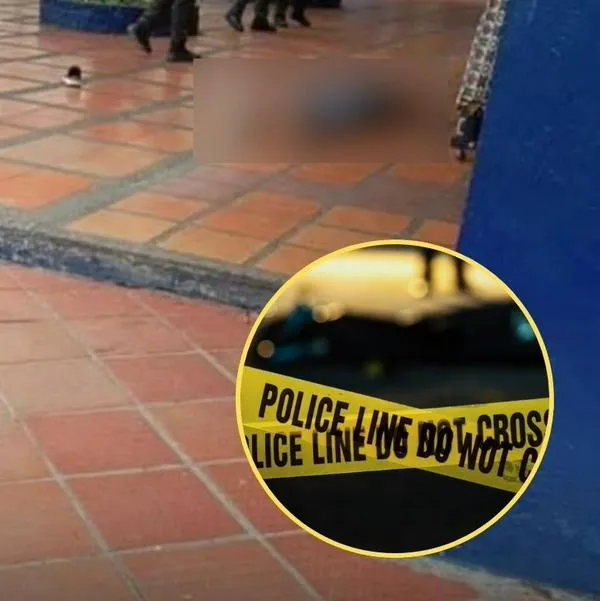 Colegio en Cartagena donde un hombre fue asesinado mientras llevaba a su hija