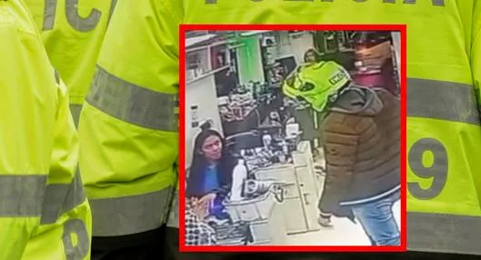 Revelan oscuro detalle sobre policía que asesinó a su expareja en Bogotá
