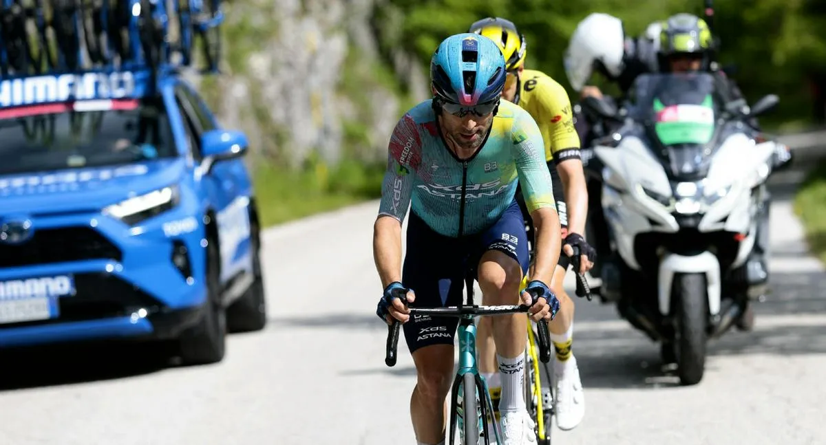 Diego Ulissi, nuevo líder del Giro de Italia tras etapa 8: clasificación general
