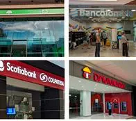 Bancolombia, Davivienda y Banco de Bogotá en el top de los que más ganaron