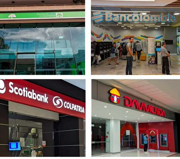 Bancolombia, Davivienda y Banco de Bogotá en el top de los que más ganaron