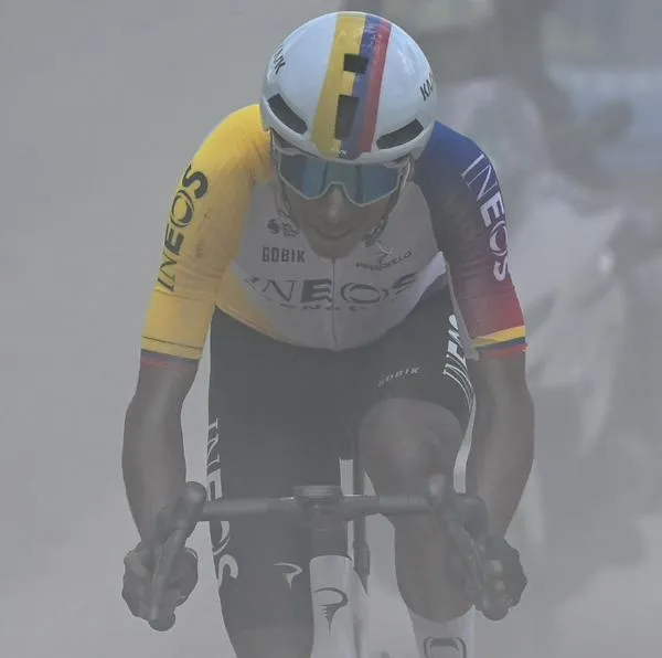 Egan Bernal en etapa 9 del Giro de Italia