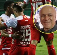 Crítica de Vélez a jugadores de Santa Fe