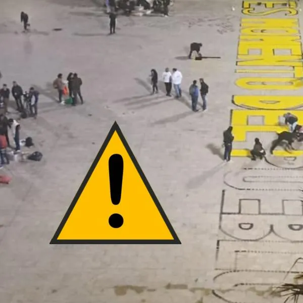 Plazoleta Concejo de Bogotá, en riesgo por multitudes