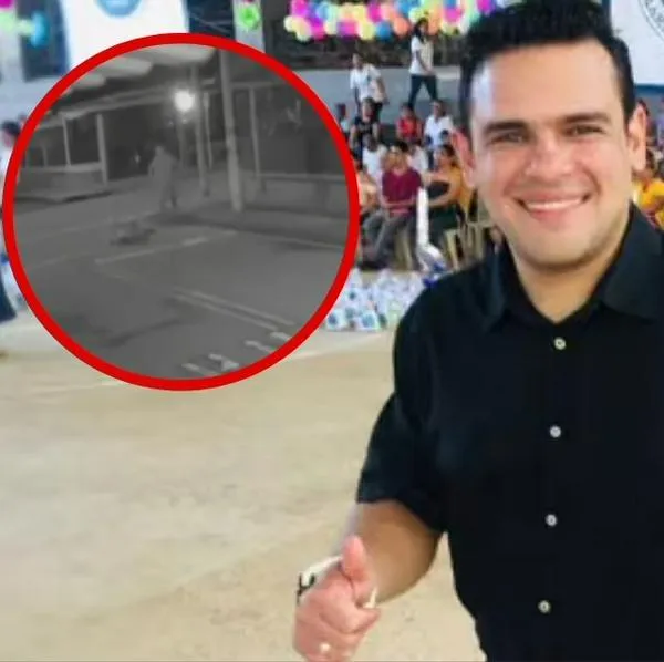 Revelan video del asesinato del cantante vallenato Diego Pineda, atacado cuando iba en un carro por el barrio Modelo Norte en Bogotá.