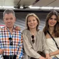 Juan Manuel Santos visita Japón con su familia y su nuera Gabriela Tafur