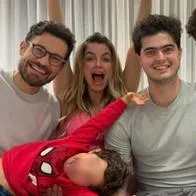 José Narváez, Cristina Hurtado y sus tres hijos / Instagram: @crisshurtado