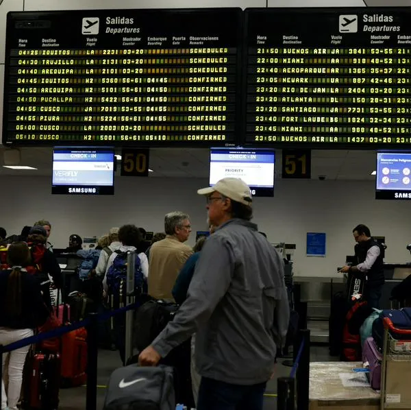 Aeropuerto Jorge Chávez de Lima. 