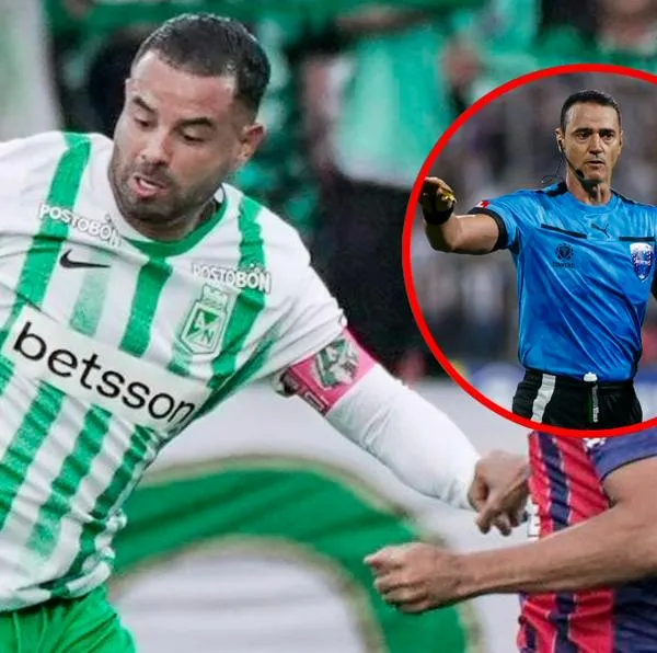 Edwin Cardona y el cruce con Wílmar Roldán