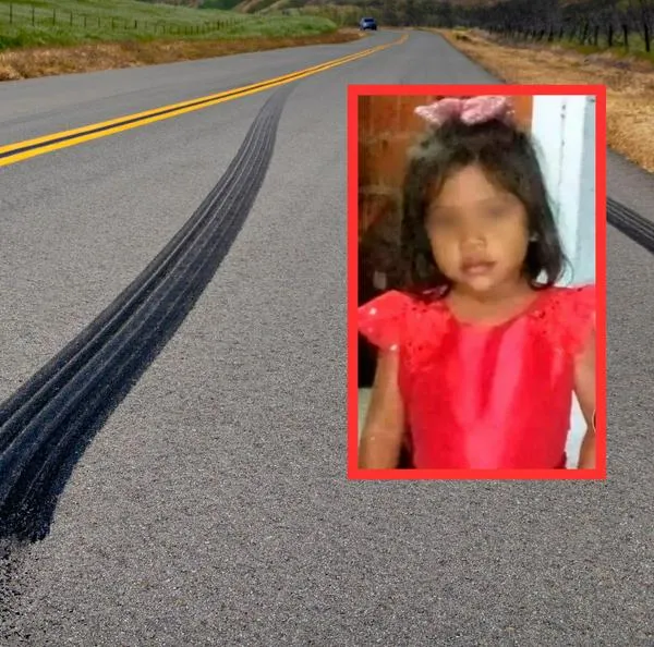Niña de 4 años fue atropellada por bus cuando iba a comprar un helado en Cauca