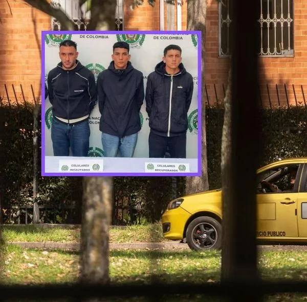 Capturados por paseo millonario en Bogotá