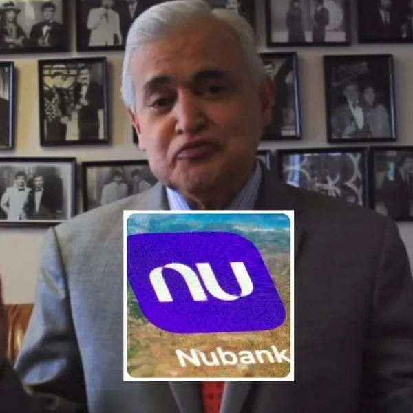 Foto de Jorge Barón y Nubank, en nota de qué pasó entre Nubank y Jorge Barón hay chat de WhatsApp por cuentas de ahorros
