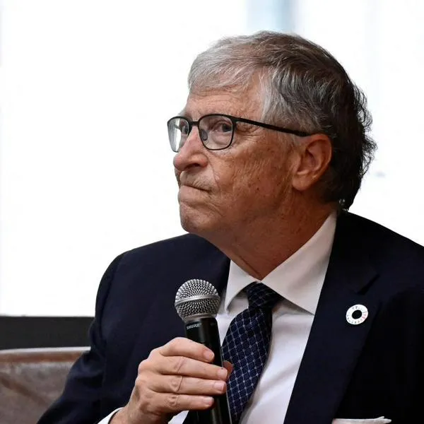 Bill Gates, Chair of the Gates Foundation, takes part in a discussion on improving the availability of vaccines for children at an event organised by the NGO Save the Children, in Berlin on October 14, 2024. (Photo by John MACDOUGALL / AFP) / The erroneous mention[s] appearing in the metadata of this photo by John MACDOUGALL has been modified in AFP systems in the following manner: [takes part in a discussion on improving the availability of vaccines for children at an event organised by the NGO Save the Children, in Berlin on October 14, 2024.] instead of [arrives to attend the presentation of the WHO Investment Round "All for Health, Health for All: Signature Event for the WHO Investment Round" during the World Health Summit 2024 in Berlin on October 14, 2024]. Please immediately remove the erroneous mention[s] from all your online services and delete it (them) from your servers. If you have been authorized by AFP to distribute it (them) to third parties, please ensure that the same actions are carried out by them. Failure to promptly comply with these instructions will entail liability on your part for any continued or post notification usage. Therefore we thank you very much for all your attention and prompt action. We are sorry for the inconvenience this notification may cause and remain at your disposal for any further information you may require.