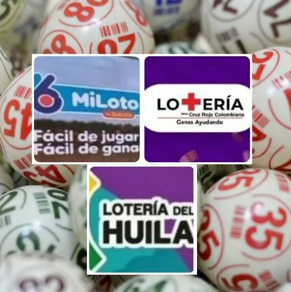Foto de balotas, Miloto, lotería de Huila y Lotería de Cruz Roja, en nota de Miloto, Lotería Cruz Roja y Lotería de Huila, resultados martes 20 de mayo 2025