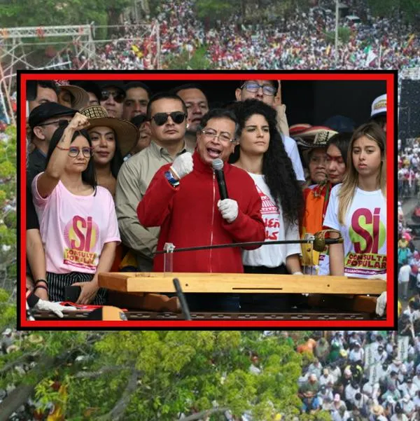 Gustavo Petro convocó a gente en Barranquilla
