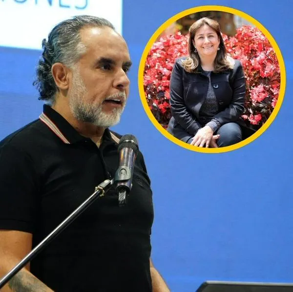 Armando Benedetti y Ángela María Buitrago