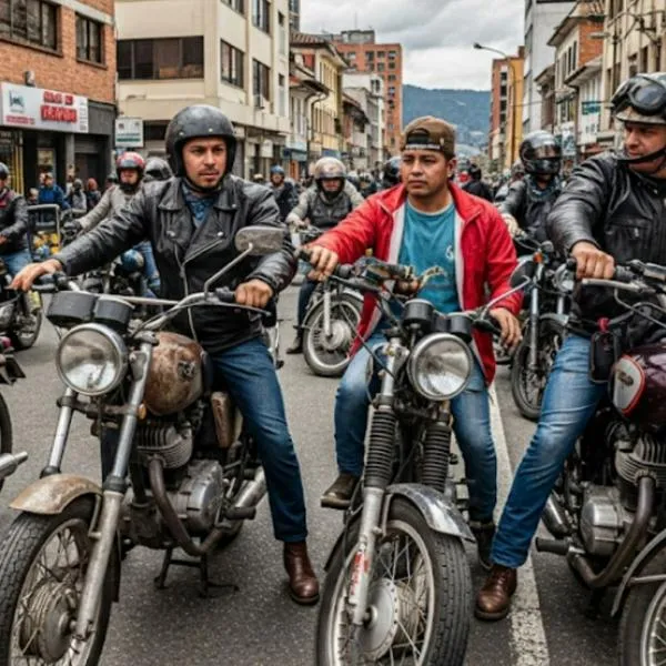 Multa de $ 700.000 a motociclistas en Colombia por no usar esta prenda