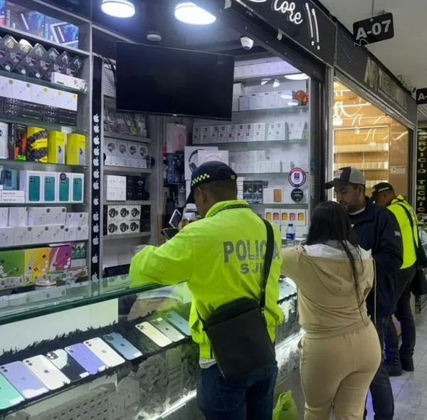 Celulares robados Triángulo de las Bermudas Bogotá