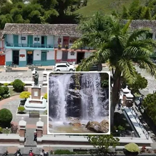 Fotos de Concepción, en nota de cuál pueblo de Colombia demandó a Dios y ganó, cerca a Medellín tiene cascadas