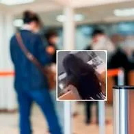 Foto , en nota sobre mujer en banco dijo ser esposa de Jesús de Nazareth y pidió millonada: hay video