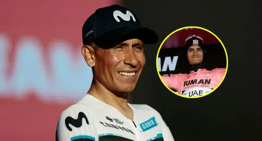 Giro de Italia: Isaac del Toro y su emotivo abrazo con Nairo Quintana, acá video