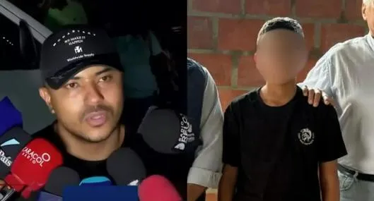 Padrastro de Lyan Hortúa, el niño de 11 años que fue secuestrado y posteriormente liberado en Jamundí