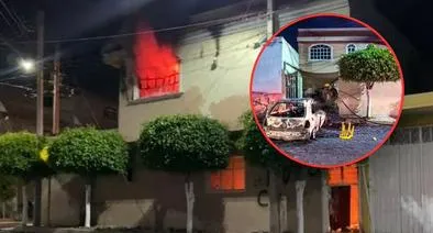 Comunidad incendió la casa de una familia que habría agredido a un vendedor ambulante